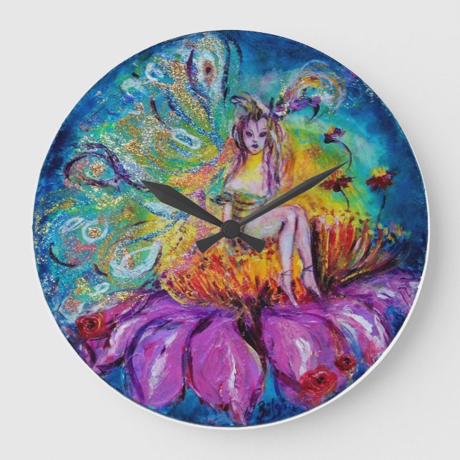 RELÓGIO GRANDE FAIRY NA NOITE (Frente)