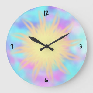 Relógio Grande Faith ~ Burst Large Clock