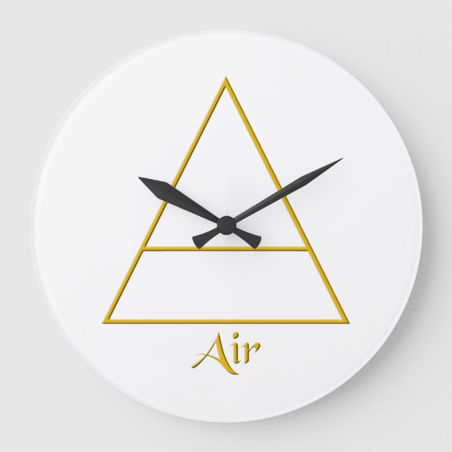 Relógio Grande Falln Pagan Air Element Symbol (Frente)