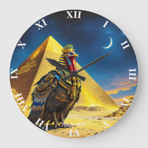 Relógio Grande Fantasy Cute Desert Pharaoh Turquia