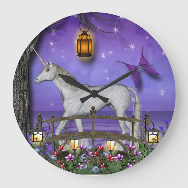Relógio Grande Fantasy Time Wall Clock (Frente)