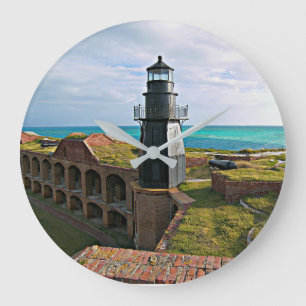 Relógio Grande Farol-Chave do Jardim, Dry Tortugas Flórida