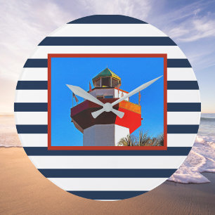 Relógio Grande Farol da Cidade do Porto de Hilton Head, Strike He