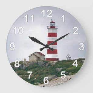 Relógio Grande Farol da ilha de Sambro