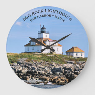 Relógio Grande Farol de Ovo, Bar porto de Maine Round Clock