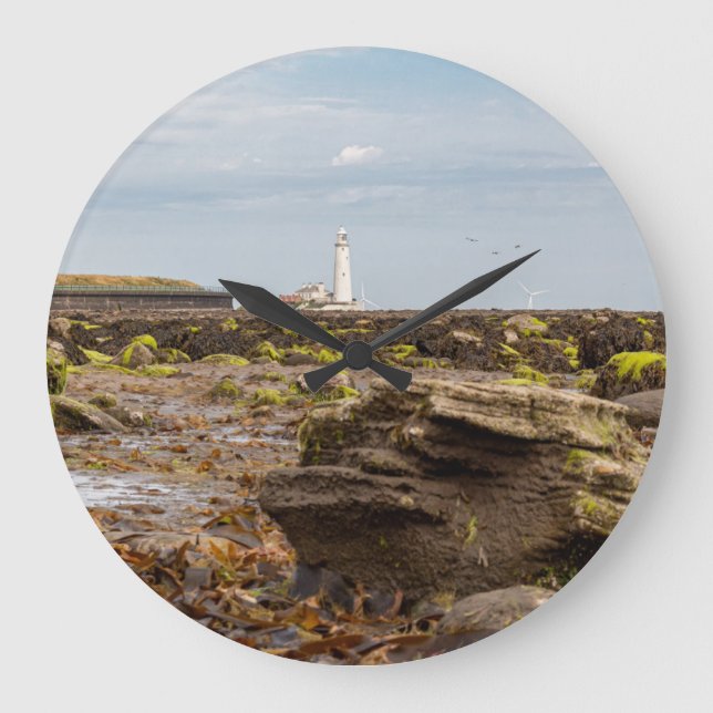 Relógio Grande Farol de Whitley Bay  (Frente)