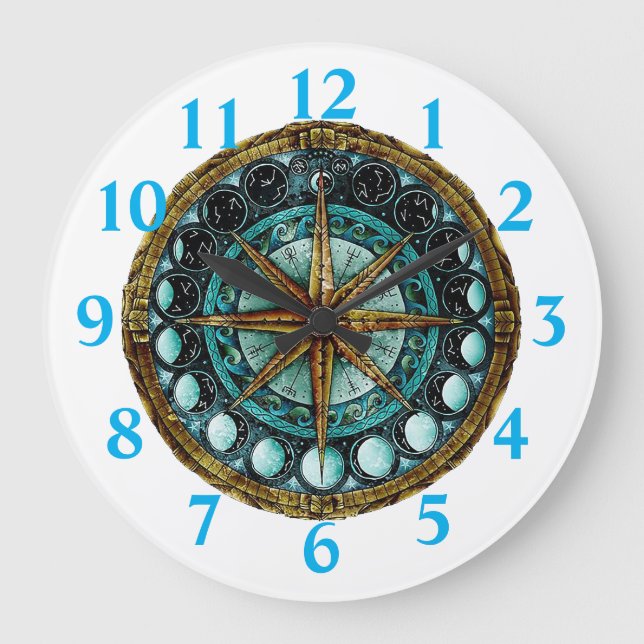 Relógio Grande Fases da Lua (Frente)