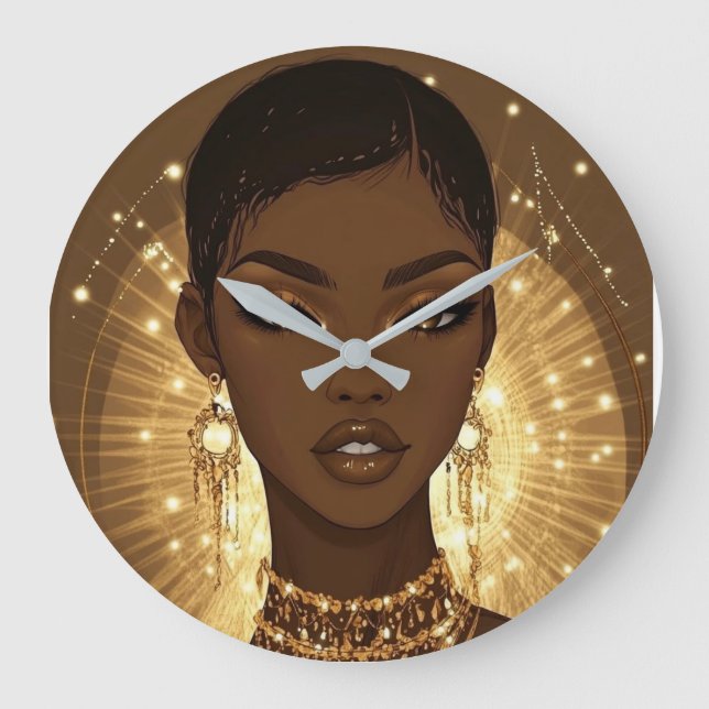 RELÓGIO GRANDE FASHION-ESQUE #3 (Frente)