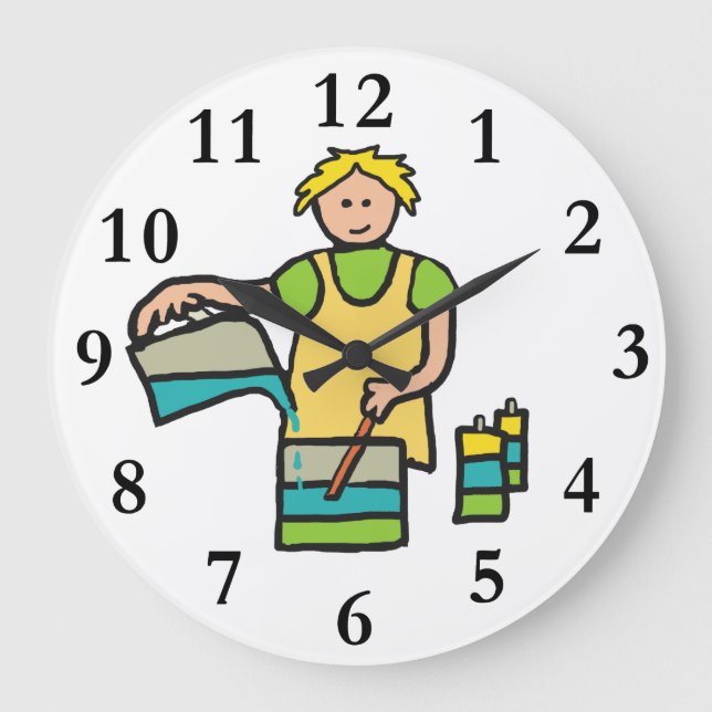 Relógio Grande Fazer de Vela (Frente)