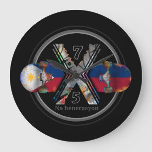 Relógio Grande Feito em Filipinas 1975