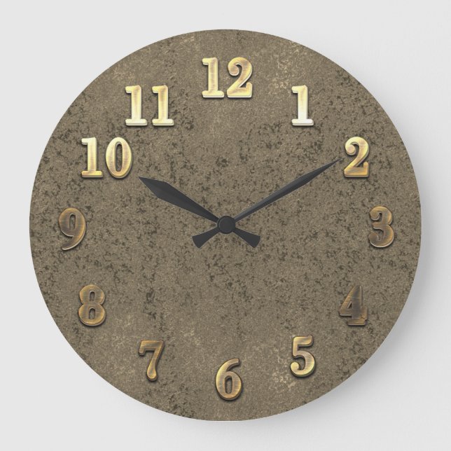 Relógio Grande Feriado Personalizado - Vibe (Frente)