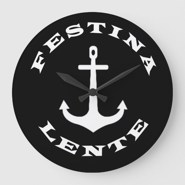 Relógio Grande Festina lente (Frente)