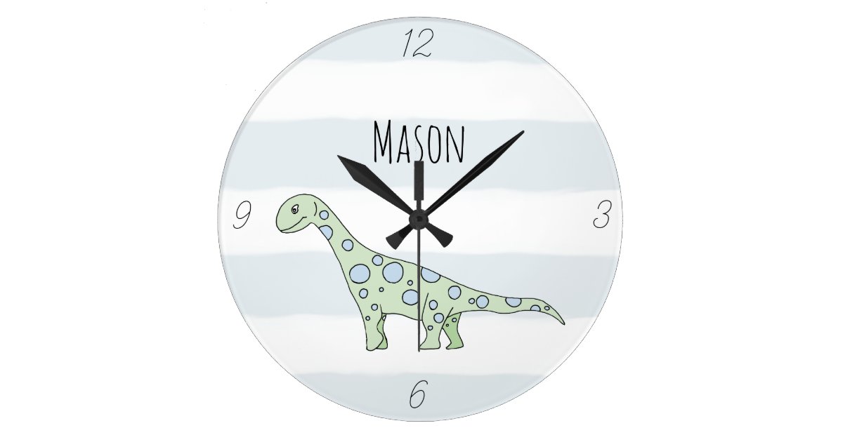 Relogio Grande Filhos Cartum Dinossauro E Nome Rapazes Zazzle Com Br Os rapazes nao podem participar da conferencia se nao respeitarem as regras de vestuario e aparencia. zazzle