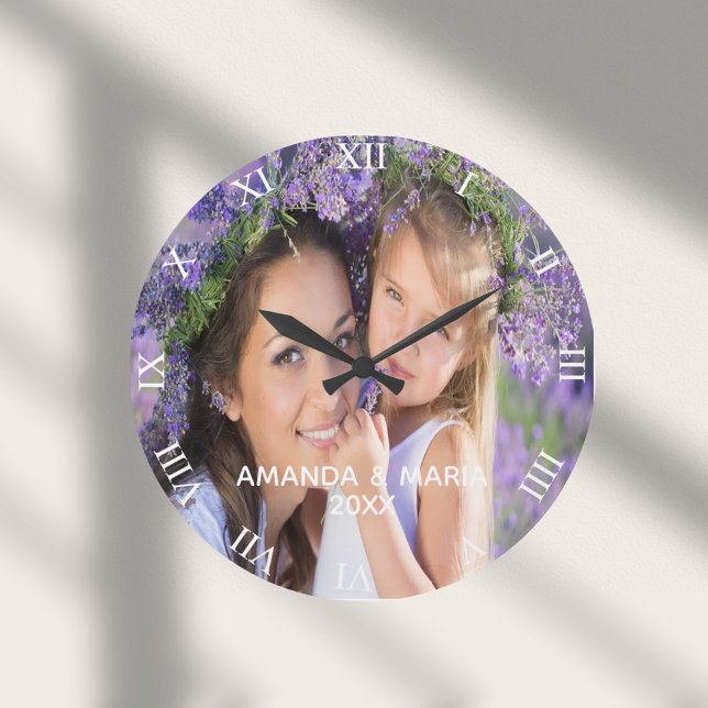 Relógio Grande Filhos da família de fotos SMS para esposa (Criador carregado)