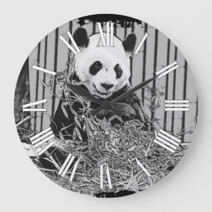 Relógio Grande Filhote de Urso Panda