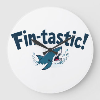 Relógio Grande "Fin_Tastic!"