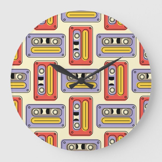 Relógio Grande Fitas de cassetes retrorreflectoras: padrão perfei (Frente)