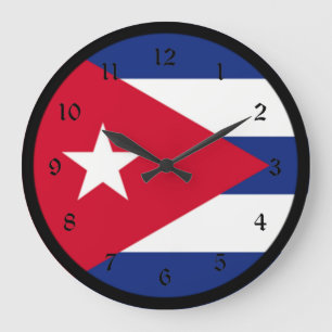 Relógio Grande Flag of Cuba