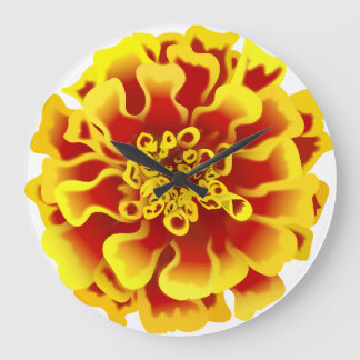 Relógio Grande Flor de Calêndula