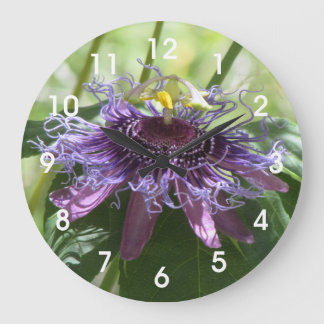 Relógio Grande Flor de Paixão