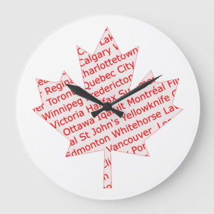 Relógio Grande Folha de bordo com o pulso de disparo canadense