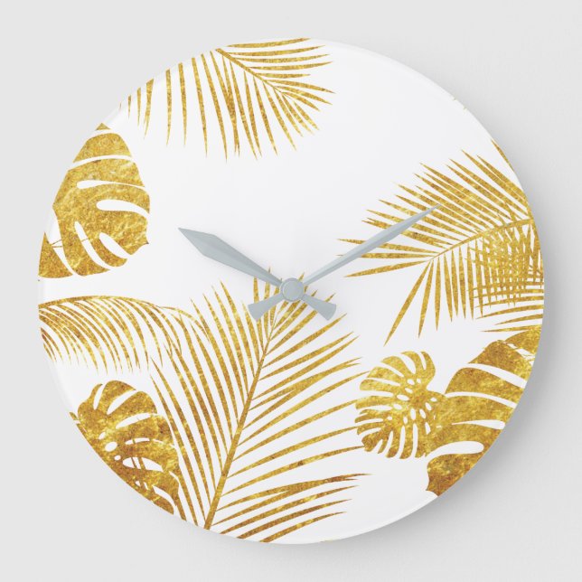 Relógio Grande Folhas 10 (Frente)