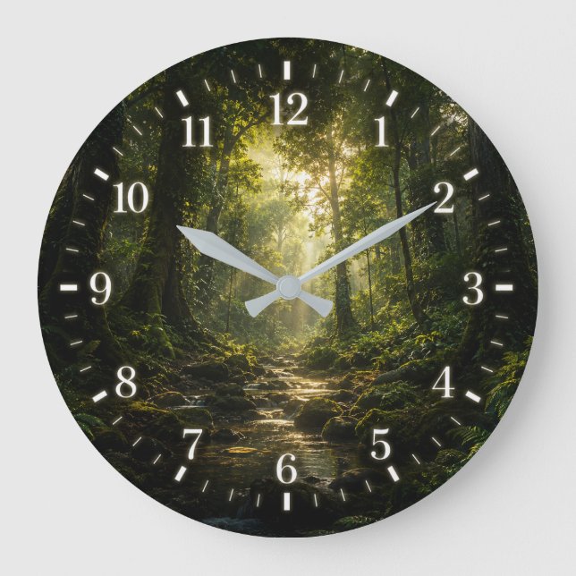 Relógio Grande Forest Clock 2026 Version (Frente)