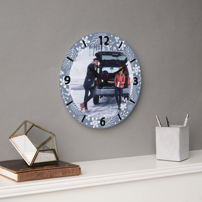 Relógio Grande Foto de citação casada da Feliz de Natal de 1rua (Criador carregado)