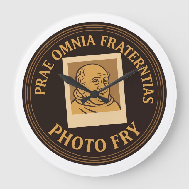 Relógio Grande Fried Large Wall Clock (Frente)