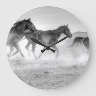 Relógio Grande Funcionamento do mustang