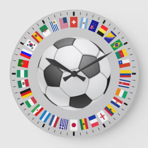 RELÓGIO GRANDE FUTEBOL