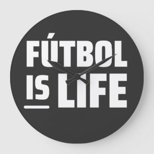 Relógio Grande futebol é vida, futebol, futebol americano