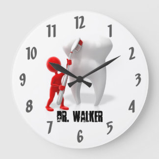Relógio Grande Gabinete de Dentista Profissional