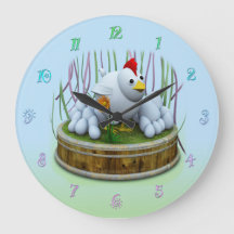 Galinha com muitos ovos