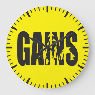 Relógio Grande GANHOS - "body building" inspirador