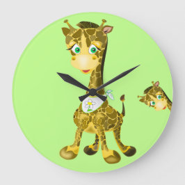 Relógio Grande Garota-Bebê