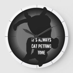 Relógio Grande Gatinho-gatos modernos dos gatinhos dos gatos dos