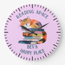 Gato de Aquarela com Livros