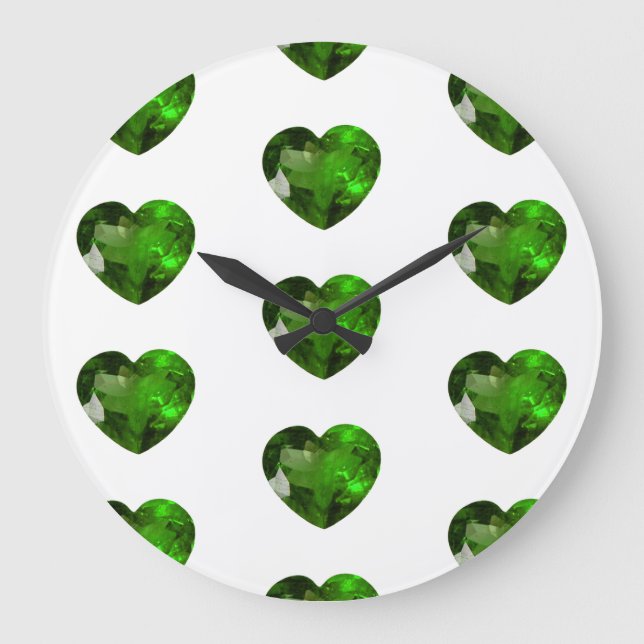 Relógio Grande Gem Design (Frente)