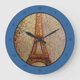 Relógio Grande Georges Seurat: A Torre Eiffel (1889)
