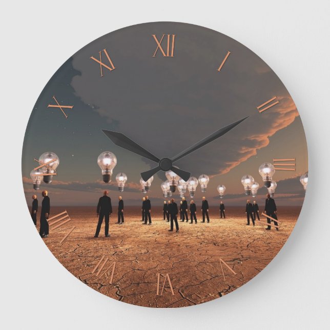 Relógio Grande Geradores de Ideias (Frente)