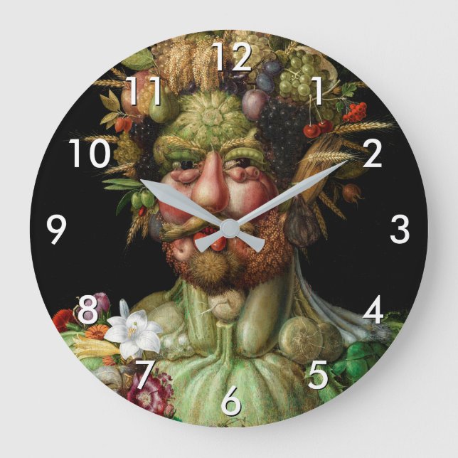 Relógio Grande Giuseppe Arcimboldo - Vertumnus (Frente)