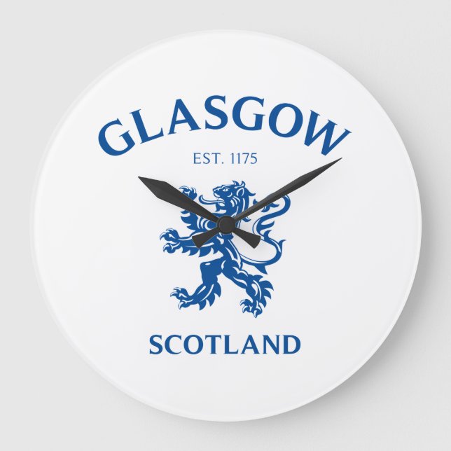 RELÓGIO GRANDE GLASGOW, ESCÓCIA (Frente)