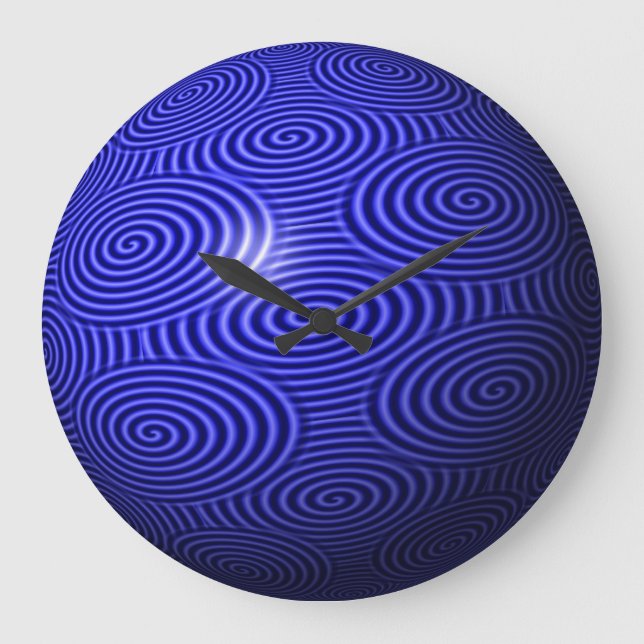 Relógio Grande Globo da Linha Azul Fina (Frente)