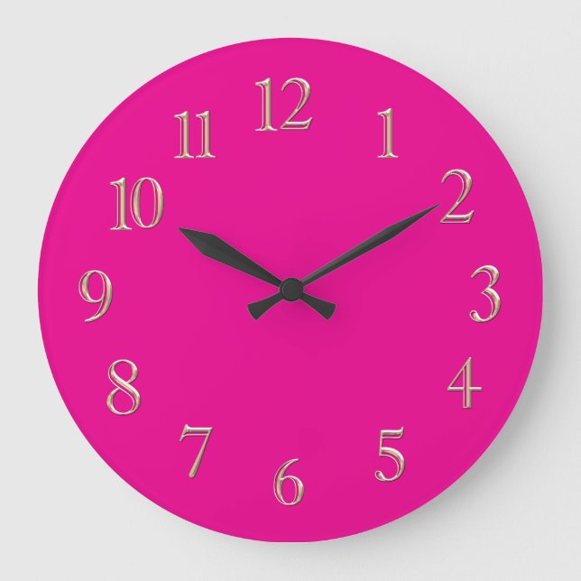 Relógio Grande GoldNumberStarterHIDDEN (Frente)