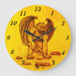 Relógio Grande Golem Gargoyle