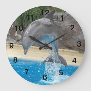 Relógio Grande Golfinho de salto