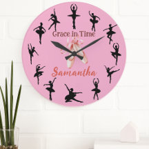 Graça no Tempo - Bailarina de Ballet Personalizada
