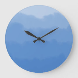 Relógio Grande Gradiente de céu azul sonhador