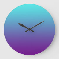 Gradiente de Fundo Simples Turquesa Azul Roxo